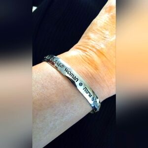 Silver Bangle Bracelet